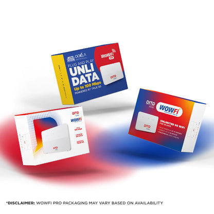 DITO Home WoWFi Pro w/ FREE Unli Data for 15/30 days